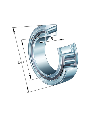 Rulment 60x95X26 mm, John Deere AZ46065,  JK0S060