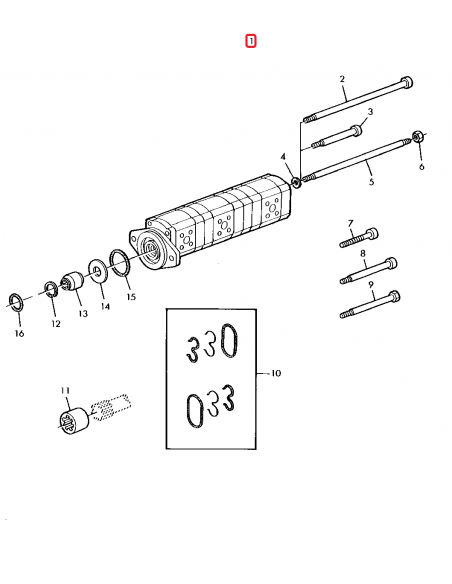 Pompa Hidraulica Tripla John Deere AZ49120, AZ45120, 0510565401, 1518222225, 1518222226, 1518222227