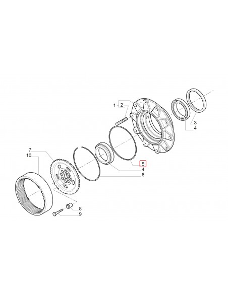 O-Ring 274x2 mm 028579, 6000103488, 0.900.0104.1, 090001041, 0024941, 024941, 028579, 03261170, 053853R1, 1-33-742-674, 10001392
