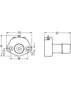 Buton, Descarcare, Picior John Deere AZ51260, AZ50506 2