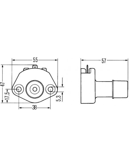 Buton, Descarcare, Picior John Deere AZ51260, AZ50506