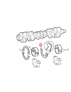 Cuzineti Axiali Semiluna John Deere AR73276, AR77753, R63010, R62986 2