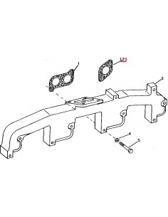 Garnitura Galerie Evacuare John Deere RE62777, R83021, R521438, R44374, A-RE62777 2