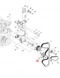 John Deere AL156090, 534063410, 531091610 2