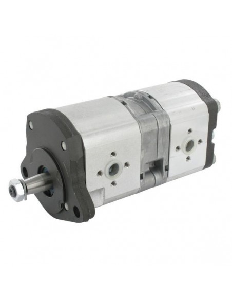 Hydraulic Pump 14+8 cm³, Rotation LH Renault 6005020874, 6005020872, 0510565323, 7700035327