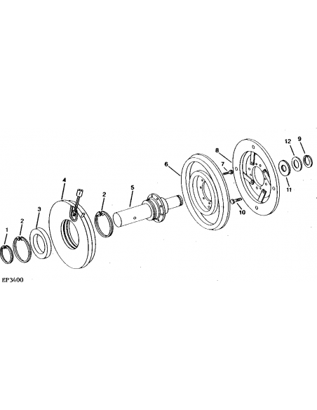 Ambreiaj Magnetic John Deere - Electrical Coil AE47004 AE46059