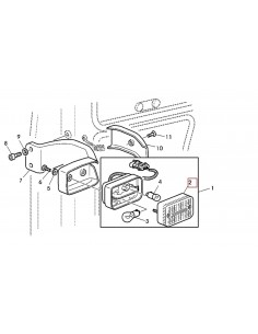 Lens, Indicator Signal 1424346M1, 3105505M1, 3478507M1, 3900715M1 2