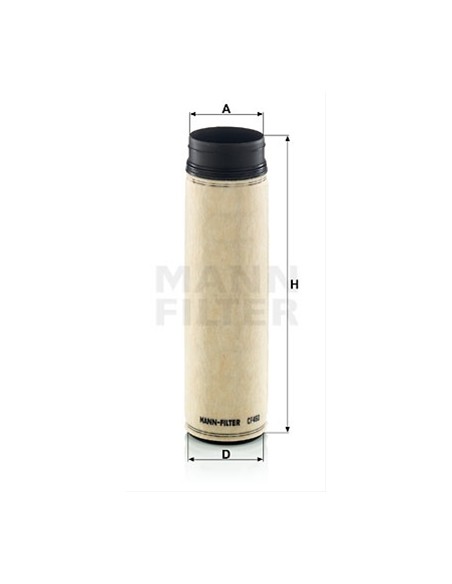 Filtru Aer Secundar AL174812,  F438200090050, H438200090110, 84187429, 000983009, 0009839009