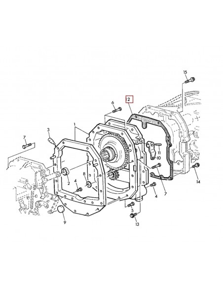 Garnitura Transmisie Spate John Deere L152507, R95396, L111011, L76077