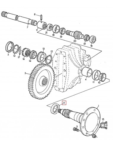 110x153x19 mm John Deere AH62106, NATIONAL 8967S