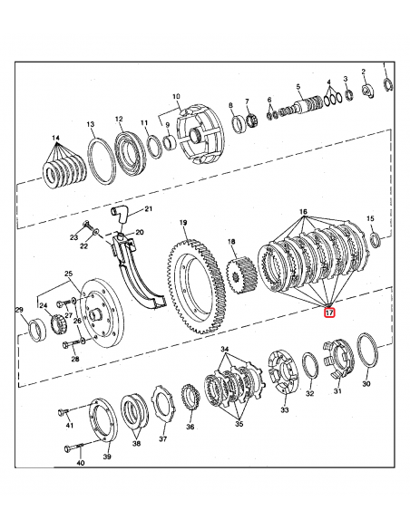 Disc Frictiune Ø 130x196x3.3 mm John Deere AR68945, AR94517, RE23286, RE234261, RE65291 Disc Frictiune Ø 130x196x3.3 mm John Deere AR68945, AR94517, RE23286, RE234261, RE65291