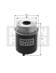 Filtru Combustibil 88x154 mm Mann-Filter WK8137
