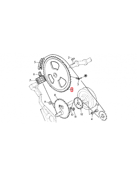 Pinion Miscare Ax Cai Z-63 John Deere Z10025, Z10563