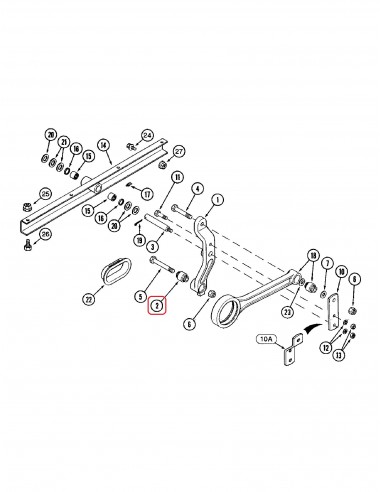 186597C1, B94623, Bush, Case-IH