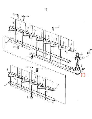 Cap Cutit 525 mm AZ50341