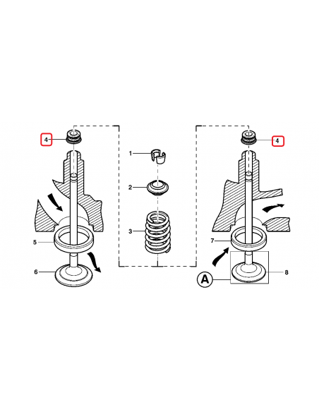 RE519115, RE504805, JXRE519115, 70-41979-00, P76810-00, Simering, Supapa,