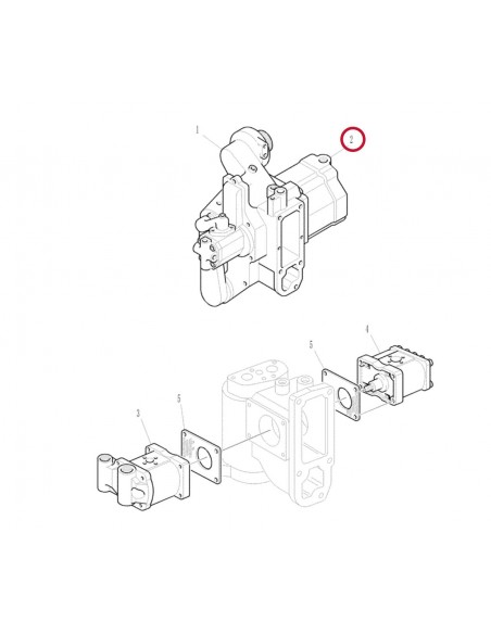 Pompa Hidraulica, Transmisie 25.7 CC 82031027, LG00950003, 567LG00950003