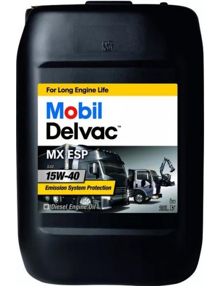 Ulei Mobil Delvac MX ESP 15W-40 20L MXESP15W40/20L