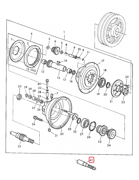 Z63341, Shaft, Reverser, Z-21