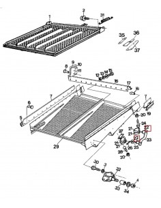 P42100, Bucsa, Cauciuc, Casa Sitelor, 11x30x37mm, John Deere 2