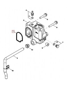 R501228, Garnitura Carcasa Thermostat 2
