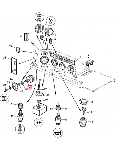 AR48724, JXAR48724, Intrerupator, Comutator
