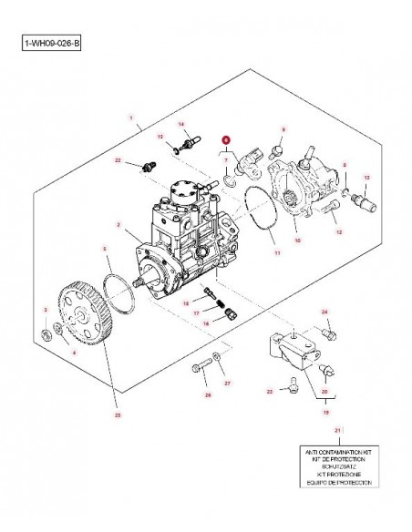 4226444M91, 2874A008, U5MK1086, U5MK1234,