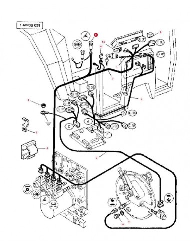 Switch Massey Ferguson 3380337M91, 3380347M91, VF33803371