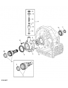 Roller Bearing, Cylindrical 83x95x15 mm John Deere JD10269 2