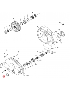 John Deere AT13161, AN32745, 842493800, SKF 17271 USA 2