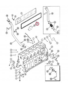 Garnitura Capac Lateral Bloc Motor J284623, J907617, J928832 2