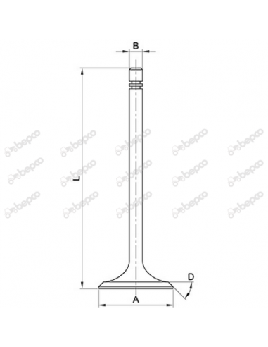 Supapa Admisie Ø 9x42x148 mm 45° 005214200