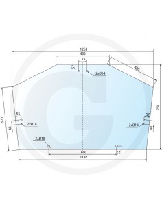 John Deere L156325, L171335, L202528, L213351, L78727, L78728
