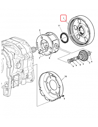 John Deere R245934, RE205411, R150862