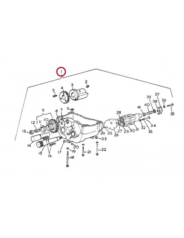 Balancer with Oil Pump Perkins 41733082, 41733043, 41733056, 41733062, 41733066, 41733402, 41733007