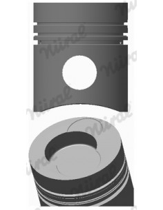 Piston cu Segmenti Ø 115 mm NURAL 87-176400-00