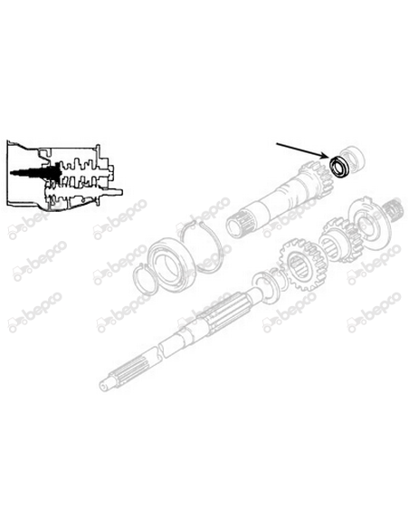 Simering Ø 30x38x6 mm Massey Ferguson 883935M2, 883935M3, 883935M4, 883935R4 Simering Ø 30x38x6 mm Massey Ferguson 883935M2, 883935M3, 883935M4, 883935R4