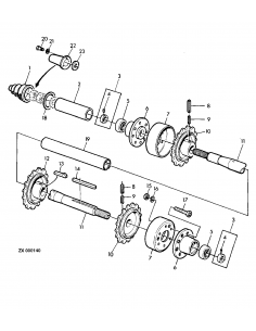 Ax Transportor 35x1773 mm John Deere Z53258, AZ45480, Z57762, Z43932 2