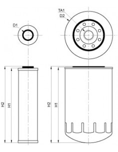 Filtru Hidraulic 416473A1 2