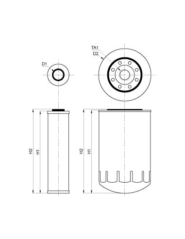 Filtru Hidraulic 416473A1