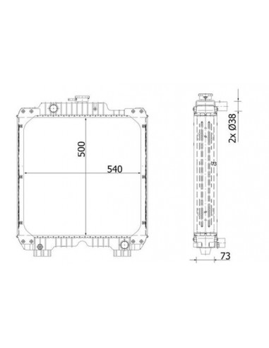 84515498, 47832502, CR2295000P, 8MK376914-031, 54090, 278800