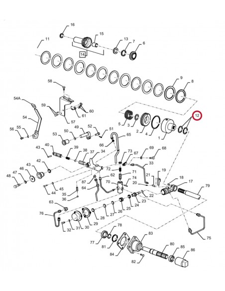 Ford New Holland 81809513, 8313283, 313283