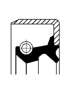 Simering 55x90x10 mm CNH 5122845 2