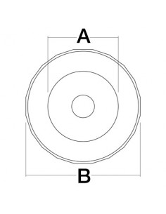 Buson Rezervor 85.3x109.4 mm John Deere RE54598, RE60714, AM116170 2