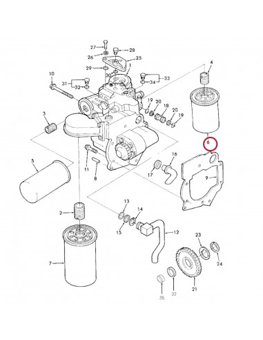 Filtru Ulei Hidraulic WD10022, 47465237, 81863229, 81863801, 81869132, 81869132MP, F0NN3N976AA, F0NN3N976AA12
