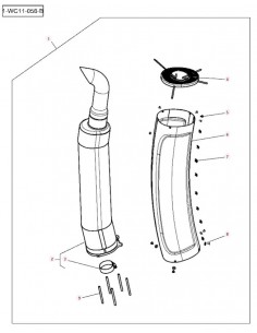Washer 8.40x24x2 mm Massey Ferguson 4357920M1 2