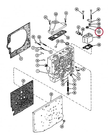 Seal Case IH, Fiat New Holland 1963843C1, 472705, 644481