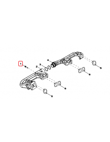 Surub John Deere R135359, R122502, R122595, R125468, R523525