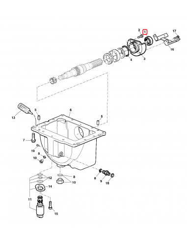 Seal Ø 44.45x63.50x12 mm AL79750