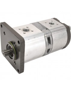 Hydraulic Gear Pump 19+11 Cm³ Fiat 47129337, 0517665307